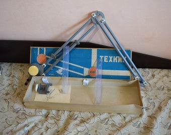 Drafting machine - Pantograph plotting device - Copying instrument - 1970 Bulgarian pantograph - Old plotting gadget - Drafting machine