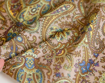Waterproof Fabric Paisley By The Yard