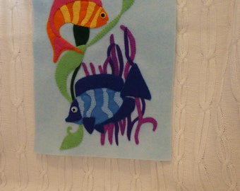 A4 Felt Undersea Wall Hanging/Picture