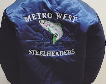 Retro bomber fishing coat