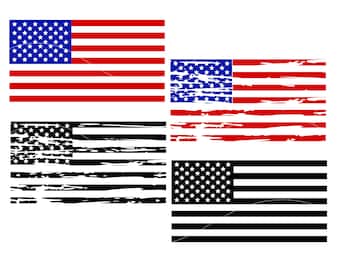 American flag distressed svg 4th of july svg Fourth of July Svg American flag svg USA flag cut file Cricut Explore Silhouette Cameo dxf svg