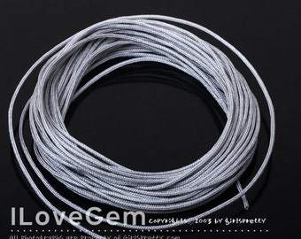 Korea Knotting Cord, Grey, 0.9mm, 10 meters