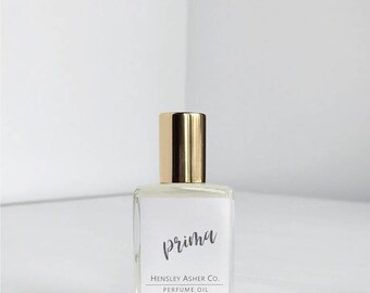Prima - Perfume Oil - Jojoba Oil - Roll On Perfume- Roller Ball Perfume- Vegan Perfume- Natural Perfume