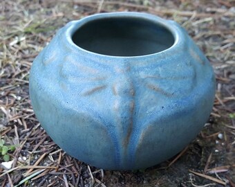 1916 Van Briggle Dragonfly Vase