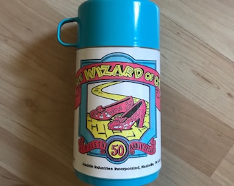 Vintage 1989 The Wizard of Oz Aladdin Thermos Cup