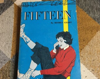 Vintage 1960 Fifteen Beverly Cleary Paperback Book