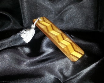 wooden bookmark