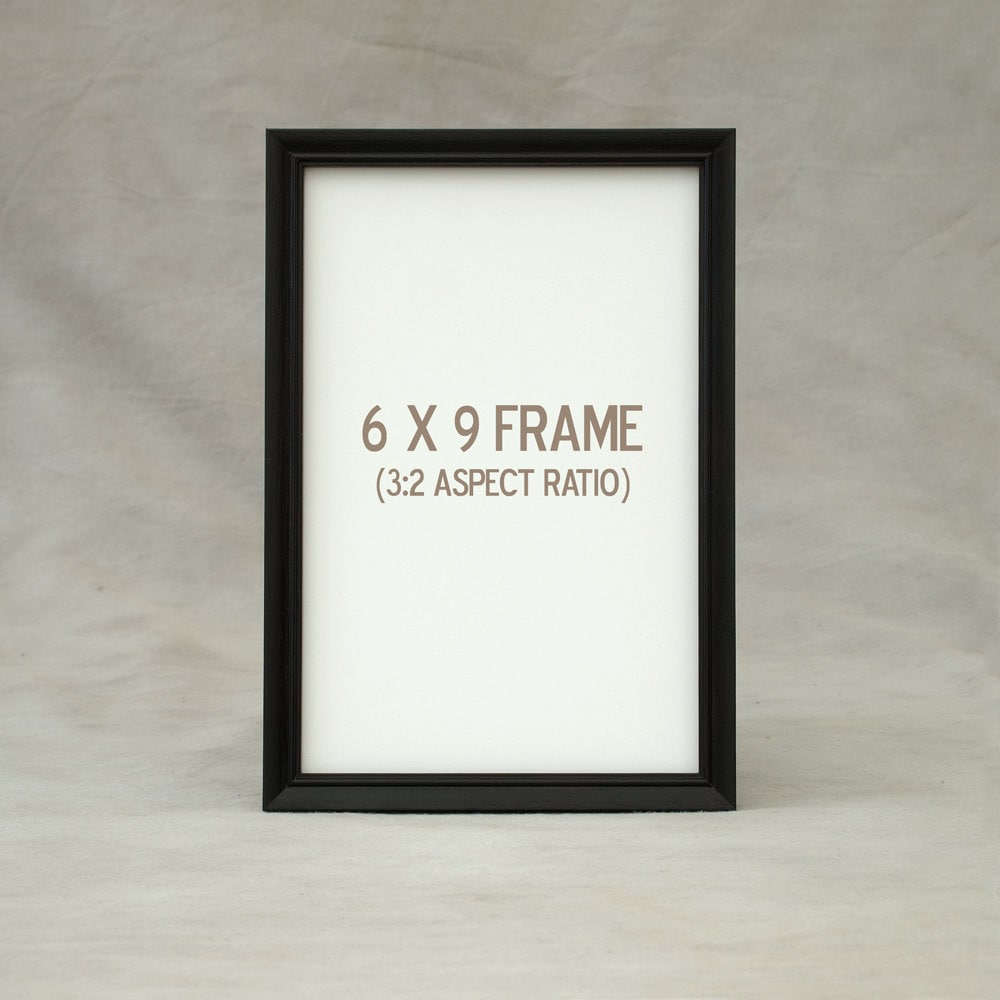 6x9 6.5x8.5 7x9 Picture Frame Peruvian Walnut dark exotic