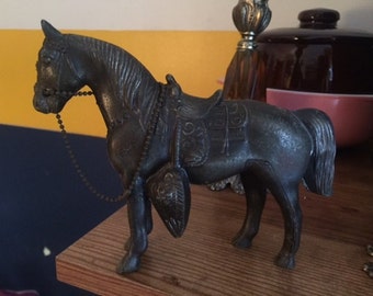 Vintage Pot Metal Carnival Prize Horse