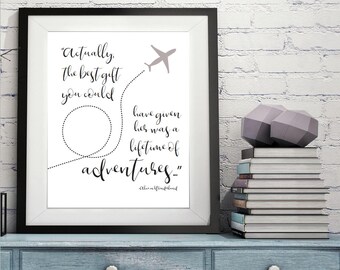 Lifetime of Adventures Printable