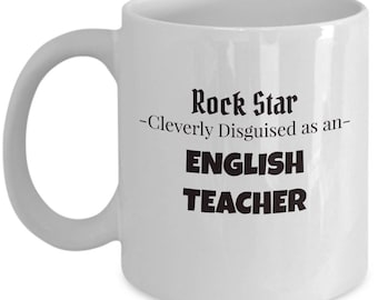 English Teacher Gift | Mug for School teacher