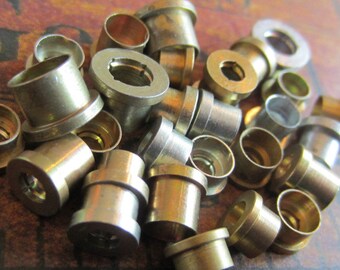 Vintage Brass Clock parts spindles - levers - Robot mix - Levers - Steampunk - Scrapbooking n22