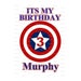 Captain America Birthday, 2nd, 3rd, 4th, 5th, 6th, Personalised, Printable Iron On Transfer, Decal, JPEG, Digital, Comic, Marvel, T shirt