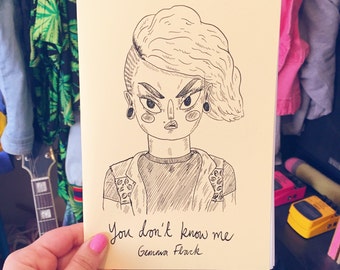 you don't know me - feminist zine
