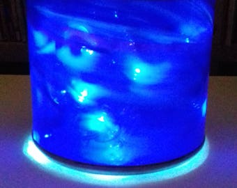 Stained glass nightlight / candle holder