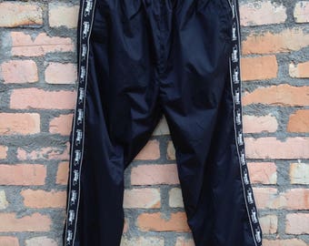 Sale Super Rare Trackpant Bears USA ribbon Tape Logo Size L/Kappa Trackpant/Kani Trackpant