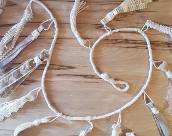 Decorative Ribbon Garland, Ribbon Garland, Nursery Decor