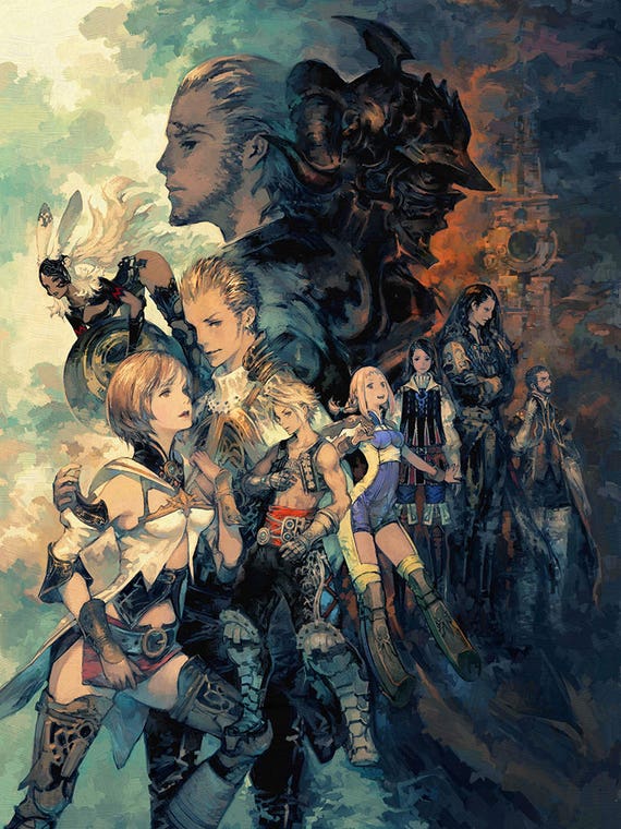 Final Fantasy XII Cast Poster