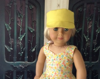 American Made Girl Doll Clothes-Citron Patrol Cap for 18 Inch Dolls Free Shipping