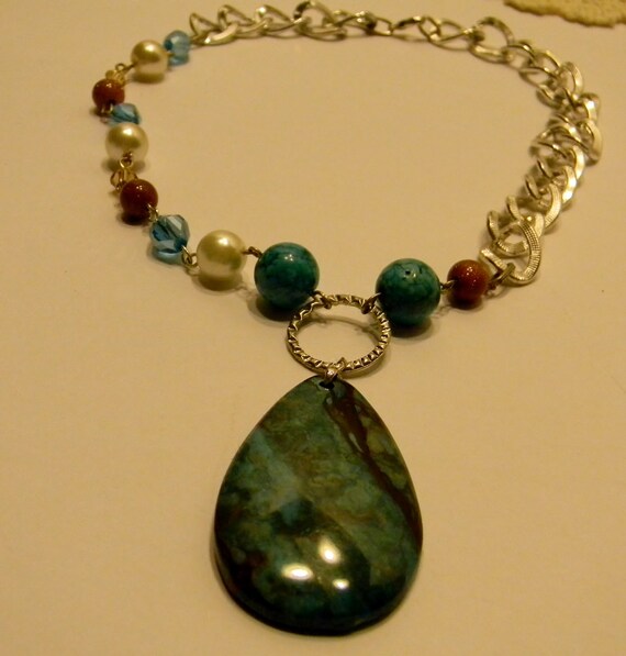 Etsy Jewelry Sale 15 Off Modern Turquoise And Pearl