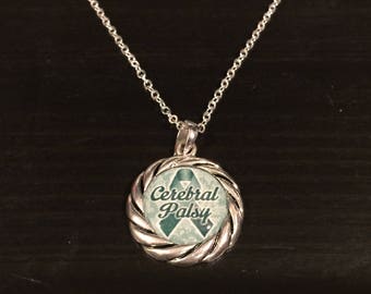 Cerebral Palsy Awareness Necklace
