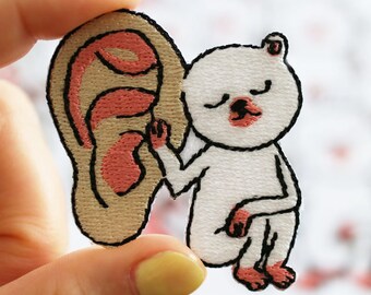 Patch, Artist Collaboration with Takanori Ishizuka, edition 200, "ear"