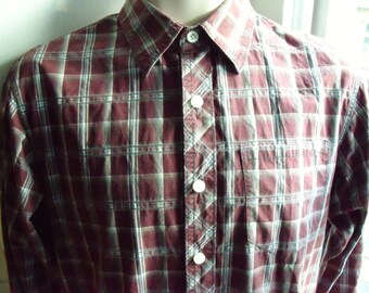 Vintage Fatface Size XS 32/34 81/86 long sleeved casual shirt