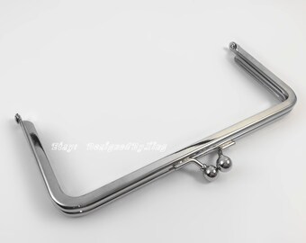 8" x 3 3/8" Purse Frame ,Silver, PF029