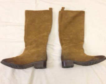Women's Brown Suede Boots, size 7