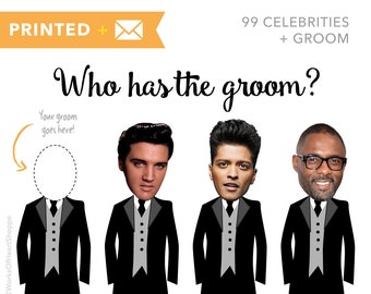 100 QTY – Who has the groom? – Printed plus Envelopes