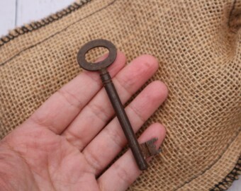Decor key Iron Key Rusty key Rustic Skeleton Key Vintage Skeleton Key Antique Skeleton Key Antique key Old key Rare key Old door key