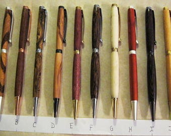 Exotic Wood Pens/wood pens/wood pen/pens/pen/wood gift/custom pen/gift for him/gift for her/stocking stuffer/christmas gift/writing gift/pen