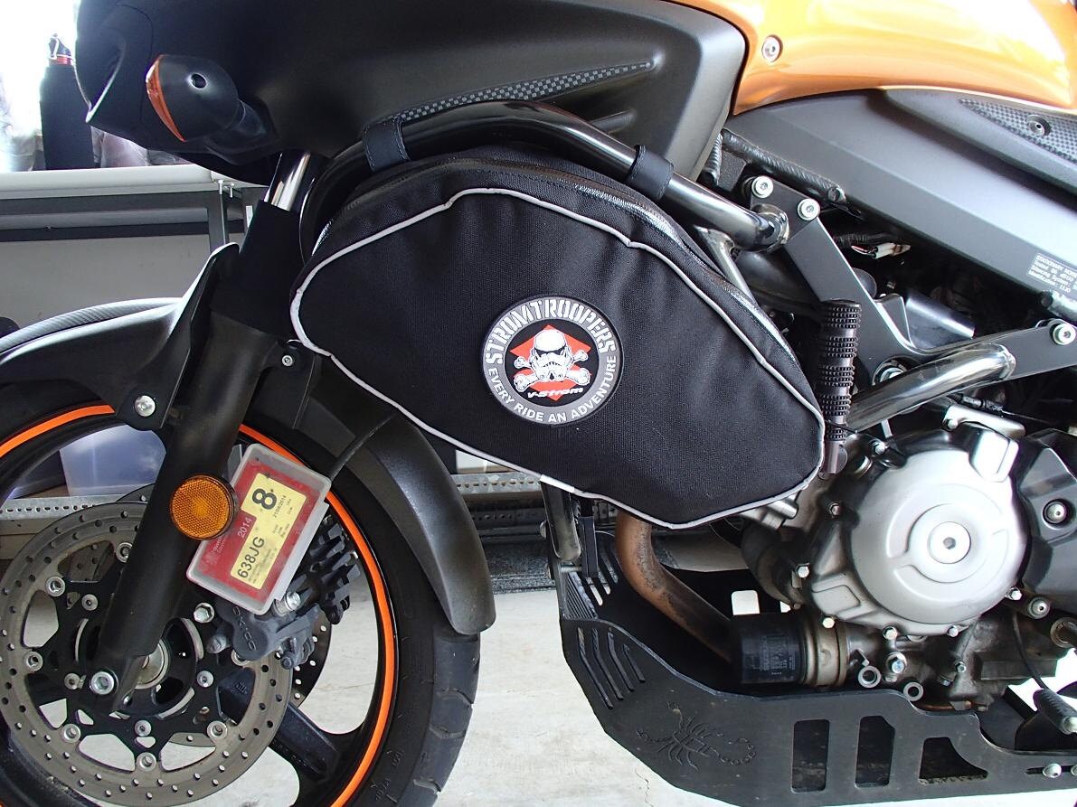 2012 SUZUKI VSTROM DL650 Crash Bar Bags fits SW Motech
