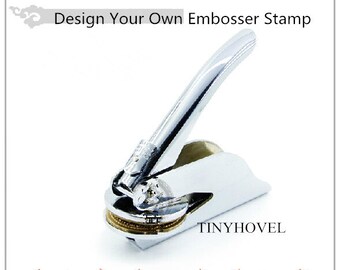 Custom Embossing Stamp Letter Press Stamp / Embossing stamp sticker , embosser sticker