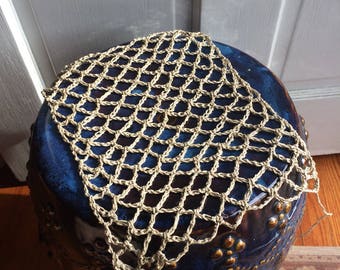 Hermit Crab Wax Free Natural Hemp Hammock - Standard 20 to 55 gallon tank size - 12" x 9"