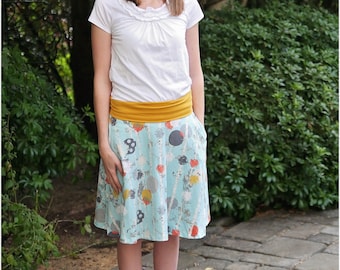 Seattle Skater Skirt: Women's Skirt PDF Sewing Pattern
