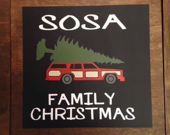 Christmas Vacation Sign