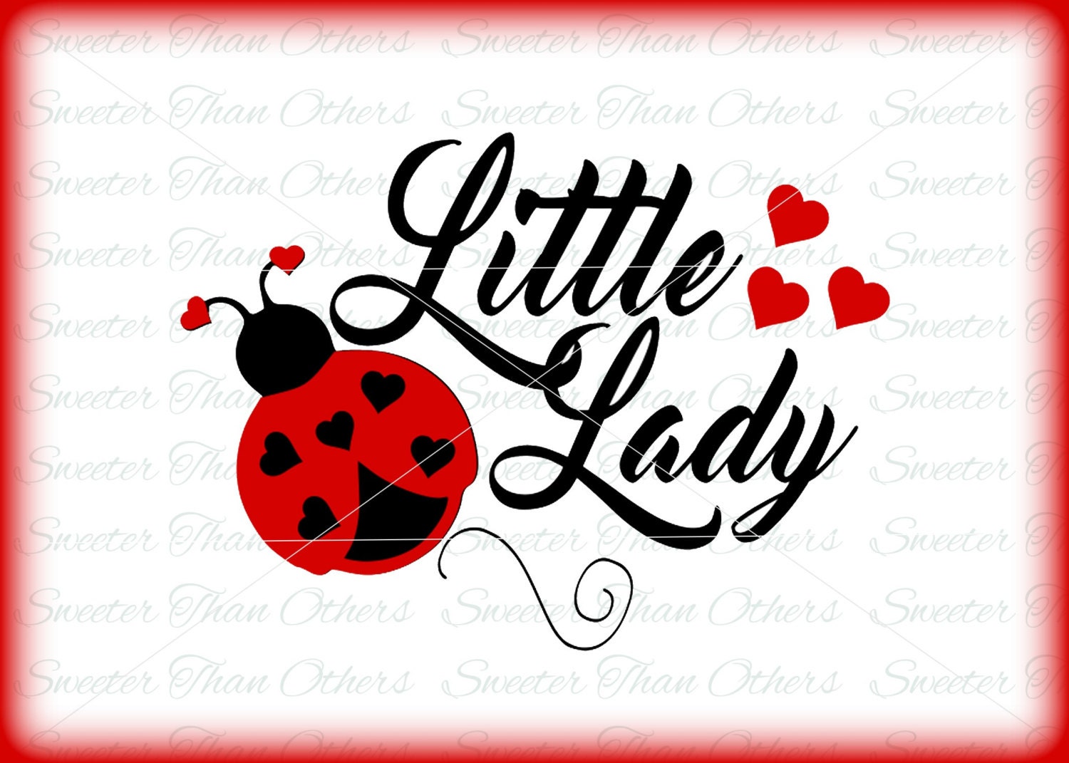 Download Little Lady Ladybug Girl Tshirt shirt svg Vinyl Design SVG
