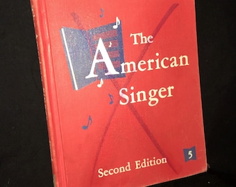 1955 The American Singer Song Book