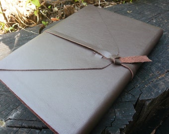 Blank Journal, handmarbled endsheets