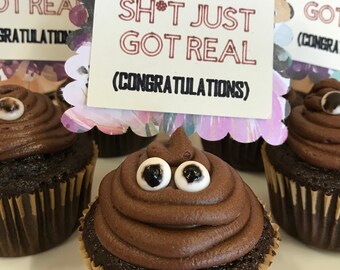 Shit got real | Etsy