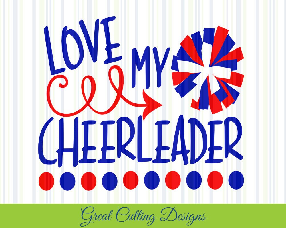 Download Cheerleader SVG Cut File DXF Cheer Mom SVG Cricut svg