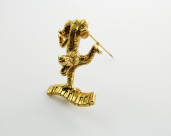 Tigger Brooch - Vintage Winnie the Pooh Pin