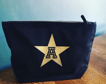 Personalised Initial in a Star Small Make Up Bag