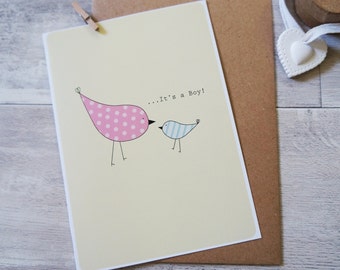 It's a Boy greeting card