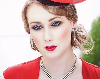 1950's Statement Rhinestone Necklace