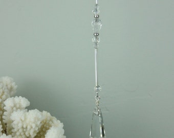 Crystal Icicle, Crystal Ornament, Christmas, Crystal decoration