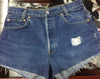 Vintage Levis 701 Made In USA Short Pant