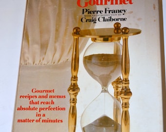 Vintage Cook Book 60 Minute Gourmet Craig Claiborne