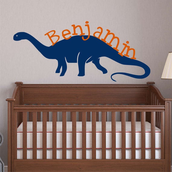 brontosaurus wall decal